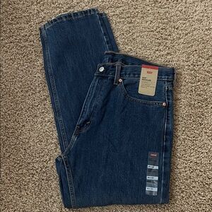 Levi's Men's Dark Indigo Straight Jeans